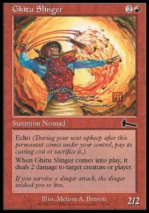 Ghitu Slinger - Urza's Legacy (Common) [ULG-77]