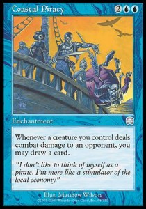 Coastal Piracy - Mercadian Masques (Uncommon) [MMQ-68]