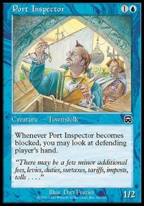 Port Inspector - Mercadian Masques (Common) [MMQ-90]