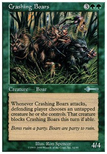 Crashing Boars - Beatdown (Uncommon) [BTD-52]