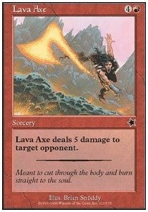 Lava Axe - Starter 1999 (Common) [S99-111]