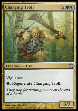 Charging Troll - Duel Decks: Phyrexia vs. The Coalition (Uncommon) [DDE-45]