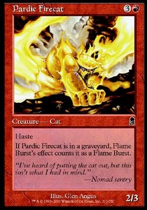 Pardic Firecat - Odyssey (Common) [ODY-211]
