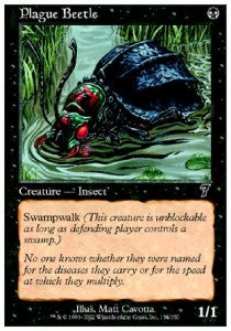 Plague Beetle - Seventh Edition (Common) [7ED-155]