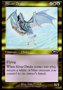 Silver Drake - Planeshift (Common) [PLS-125]