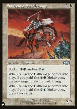 Sunscape Battlemage - The List (Uncommon) [ZNL-16]