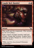 Caught Red-Handed - Murders at Karlov Manor (Uncommon) [MKM-115]