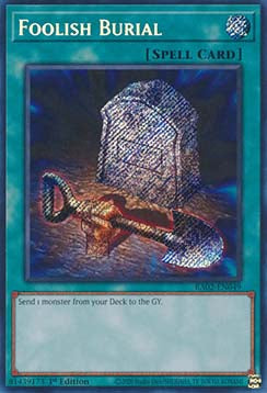 Foolish Burial (V.3 - Secret Rare) - 25th Anniversary Rarity Collection II (Secret Rare) [RA02-049]