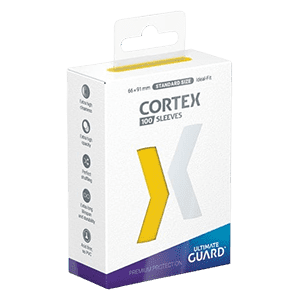 100 Ultimate Guard Cortex Sleeves (Yellow)