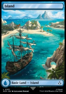 Island (V.1) - Universes Beyond: Assassin's Creed (Land) [ACR-103]