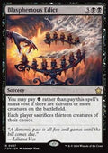 Blasphemous Edict - Magic: The Gathering Foundations (Rare) [FDN-57]