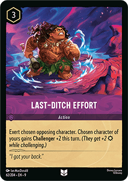 Last-Ditch Effort - Fabled (Uncommon) [9FAB-62]
