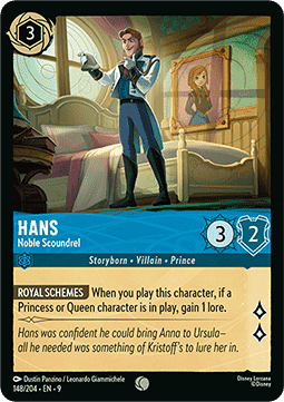 Hans - Noble Scoundrel - Fabled (Common) [9FAB-148]