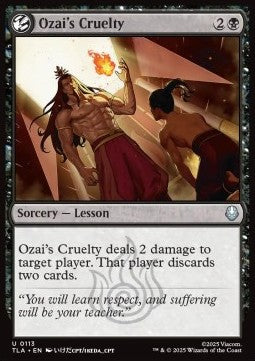 Ozai's Cruelty - Avatar: The Last Airbender (Uncommon) [TLA-113]