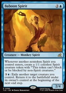Baboon Spirit (V.1) - Avatar: The Last Airbender: Eternal (Rare) [TLE-89]