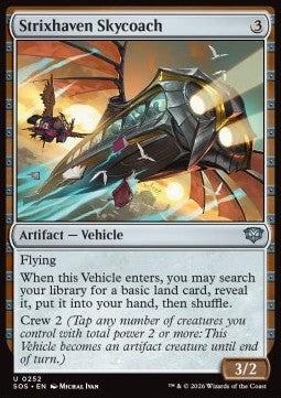 Strixhaven Skycoach - Secrets of Strixhaven (Uncommon) [SOS-252]