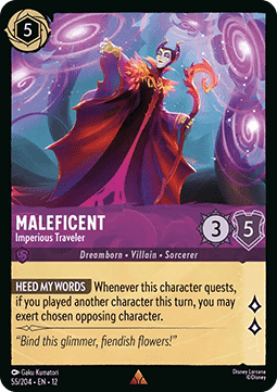 Maleficent - Imperious Traveler - Wilds Unknown (Rare) [12WIL-55]