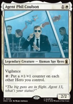 Agent Phil Coulson - Marvel Super Heroes (Rare) [MSH-4]