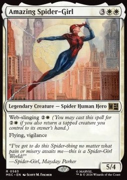 Amazing Spider-Girl - Commander: Marvel Super Heroes: Extras (Rare) [XMSC-583]