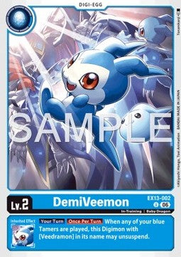 DemiVeemon (EX13-002) (V.1) - Chivalrous XIII (Uncommon) [EX-13-002]