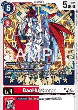 BaoHuckmon (EX13-011) (V.1) - Chivalrous XIII (Common) [EX-13-011]
