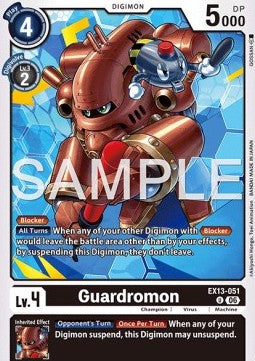 Guardromon (EX13-051) (V.1) - Chivalrous XIII (Uncommon) [EX-13-051]