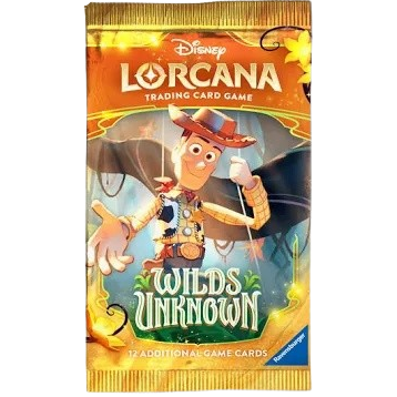 Disney Lorcana Wilds Unknown Booster Pack - Set 12
