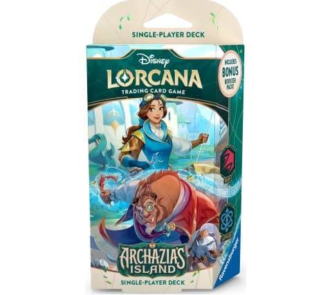 Disney Lorcana Archazia’s Island Starter Deck (Engels) — An inventive pair (Ruby / Sapphire)