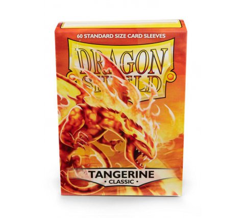 Dragon Shield Sleeves Classic - Tangerine - Standard Size - 60 stuks