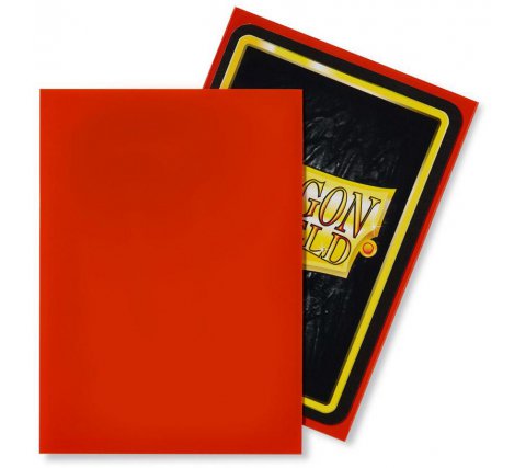 Dragon Shield Sleeves Classic - Tangerine - Standard Size - 60 stuks
